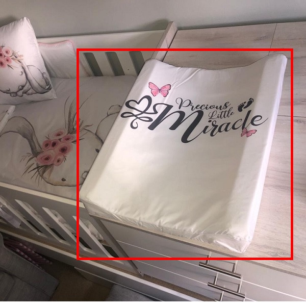 Yes please include the changing mat plus cover (+R700.00)